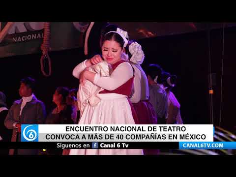 Video: Encuentro Nacional de Teatro convoca a más de 40 compañías en #México
