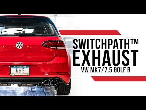 AWE SwitchPath™ Exhaust for the VW MK7/7.5 Golf R