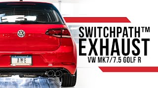 AWE SwitchPath™ Exhaust for the VW MK7/7.5 Golf R