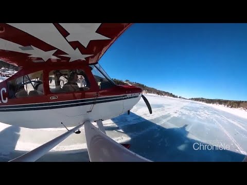 NH Chronicle: Landing at the Alton Bay Ice Runway
