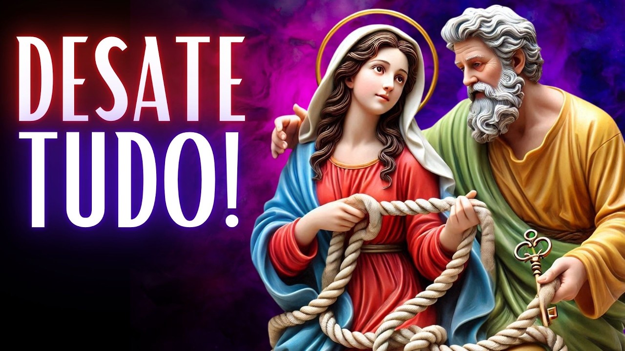 🔑SÃO PEDRO E NS DESATADORA DESATANDO TUDO QUE ESTÁ TRAVADO.