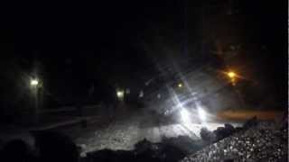 preview picture of video 'Snowy Road Conditions around Settle, North Yorkshire -1'