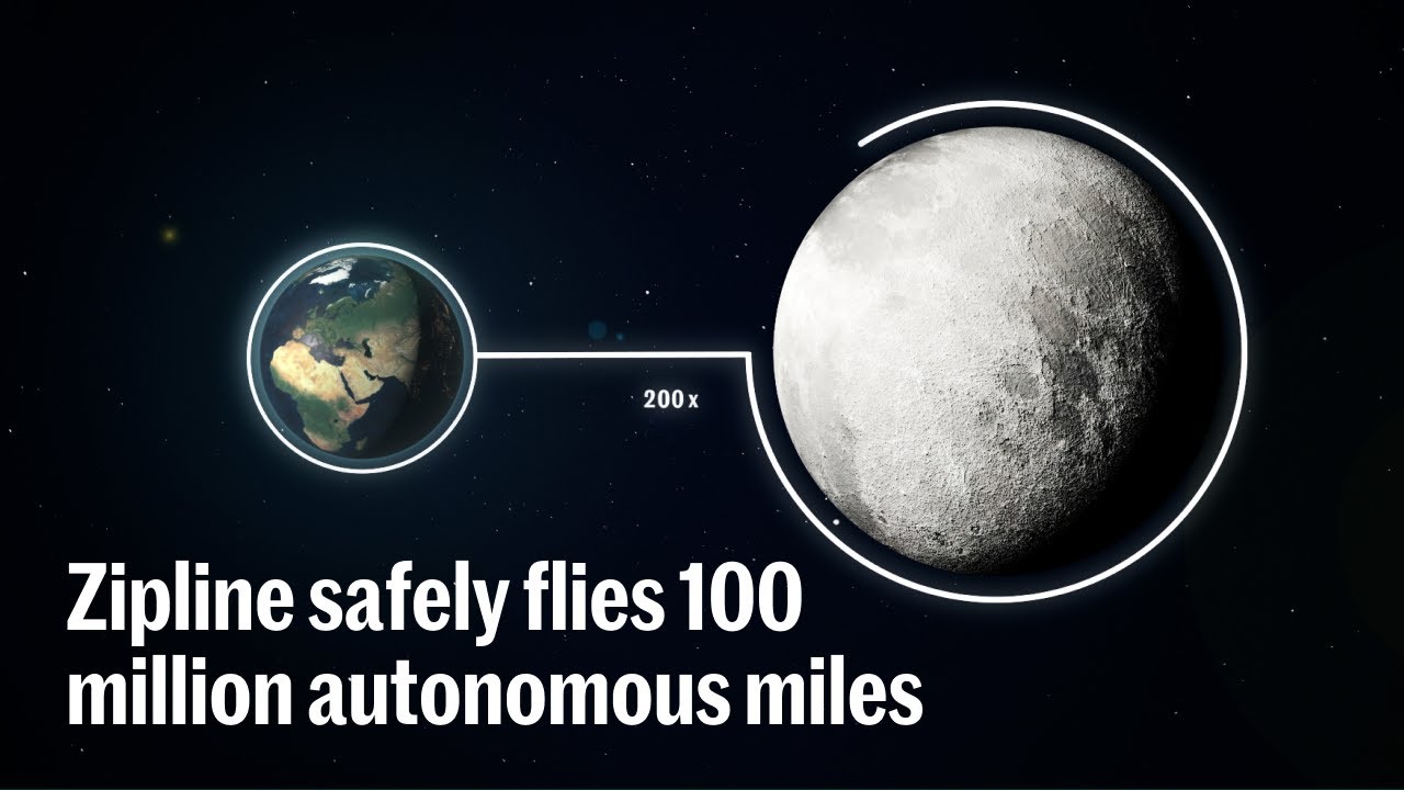 Zipline safely flies 100 million autonomous miles