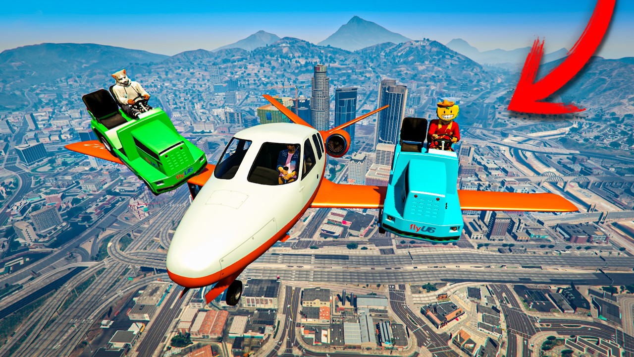 La CARRERA COOPERATIVA mas LOCA de GTA 5 ONLINE