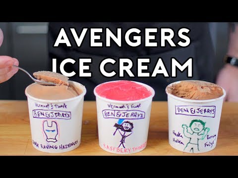 Binging with Babish: Ice Cream Flavors from Avengers: Infinity War Video