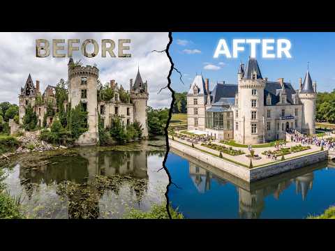 From Ruins to Royal Luxury The Rebirth of Château de la Mothe Chandeniers