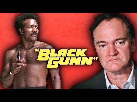 Thumbnail of the video: Quentin Tarantino on Black Gunn