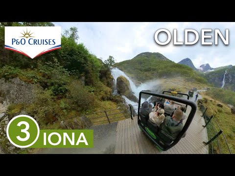 P&O Iona - Norwegian Fjords 3 - Olden, Briksdall Glacier & Innvikfjorden
