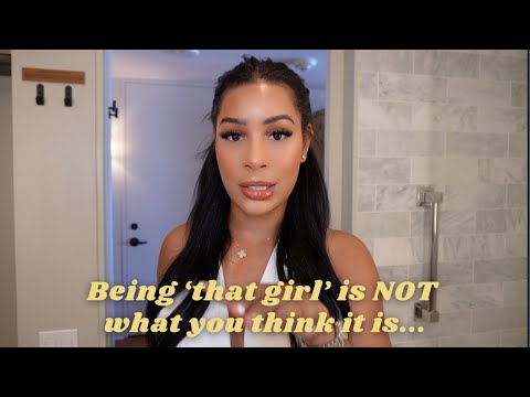 HOW TO *REALLY* BE THAT GIRL | what they're NOT telling you, glow up hacks, habits + mindset shifts