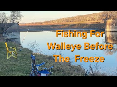 Fishing For Walleye Before The Freeze