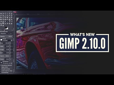 What's New in GIMP 2.10.0