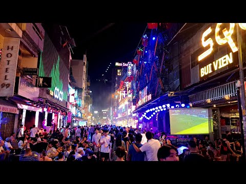 Wietnam cz.6/8 Sajgon - Ho Chi Minh, street food i nocne życie na Bui Vien