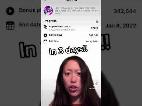 Facebook Reels Bonus Pay! #reels #facebookreels #getpaidonline #socialmedia #makingmoneyonline