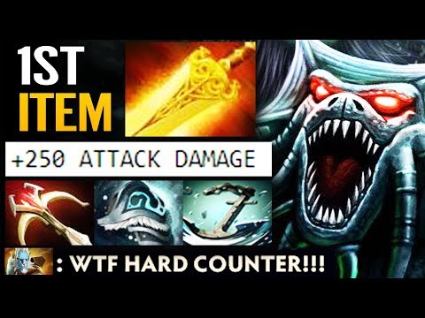 Solo Off Lane Tidehunter - 1st Item Radiance Counter Phantom Lancer Dota 2 by Iceberg