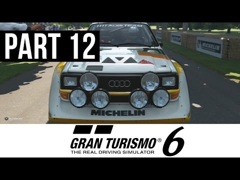 Gran Turismo 6 Gameplay Walkthrough Part 12 - Quattro S1 Rally Car 86 (PS3 GT6 Gameplay)