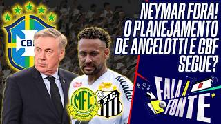 ANCELOTTI EM MIRASSOL? NEYMAR POUPADO? POR QUE SANTOS MUDOU O PLANEJAMENTO E CRONOGRAMA DO JOGADOR