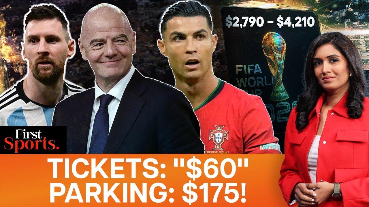 Fans Outraged Over FIFA's $60 Ticket, Crypto & Parking Ticket Price | First Sports With Rupha Ramani