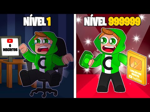 VIREI YOUTUBER E FIQUEI FAMOSO NO ROBLOX