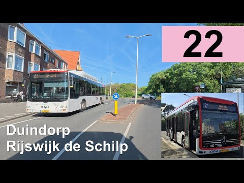 HTM lijn 22. Duindorp - Rijswijk de Schilp | HTM 1423 | 2025