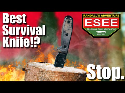 ESEE 4 the Ultimate Survival Knife.