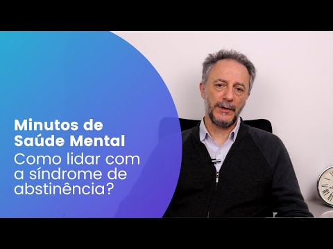 Como lidar com a síndrome de abstinência?