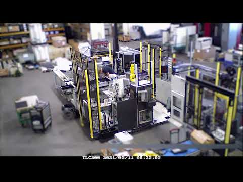 Opbouw Productiecel bij Gibas Automation