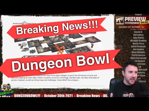 Dungeon Bowl!!!! Breaking News for Blood Bowl!!!