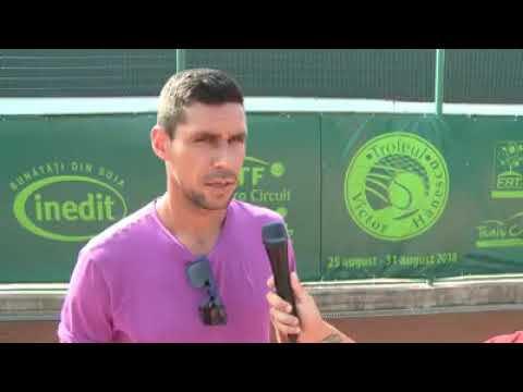 Tennis Stars   Trofeul Victor Hanescu 2018   Interviu Victor Hanescu