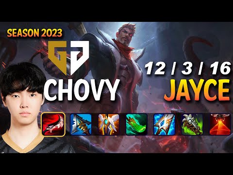 GEN Chovy JAYCE vs DIANA Mid - Patch 13.17 KR Ranked