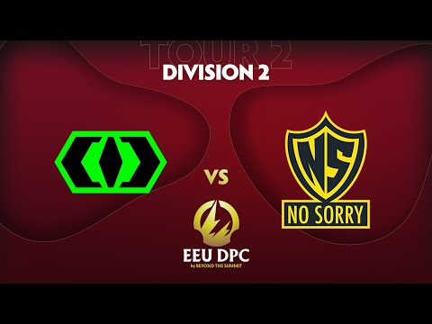 Cybercats vs No Sorry Game 1 - DPC EEU Div 2: Tour 2 2021/2022 w/ Kmart & hairy_freak