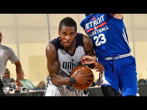 -  GREAT  PERFORMANCE Dwight Buycks Summer League Mavs Vs Pistons -