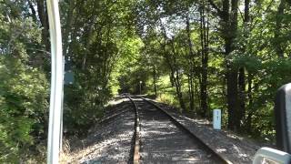 preview picture of video 'Solardraisine Überwaldbahn - km1,5 bis 2,0'