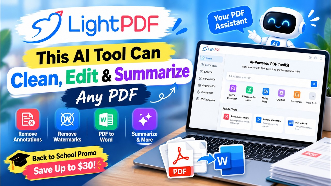 LightPDF AI tutorial