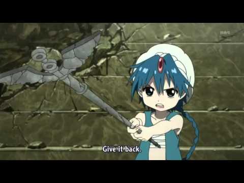 Magi: The Labyrinth of Magic: Aladdin - "Give me back my flute" Scene