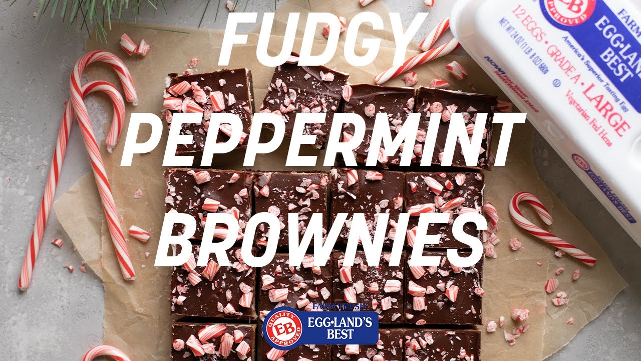 Fudgy Peppermint Brownies