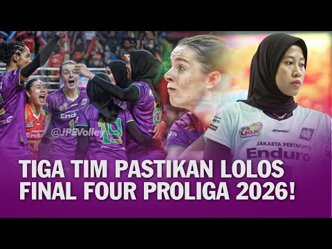 Kalahkan Medan Falcons, Megawati Hangestri DKK Lolos Babak Final Four Proliga 2026!