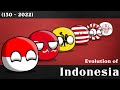 Evolution of Indonesia (130 - 2022)