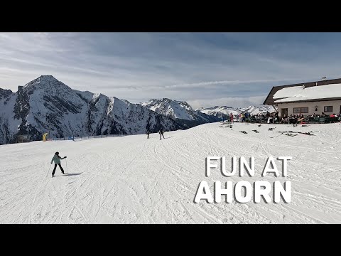 Rosa on Funride and Piste 2 at Ahorn Mayrhofen