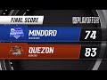 2025 MPBL PLAYOFFS SOUTH DIVISION QUARTER FNALS BEST OF 3 Mindoro Vs Quezon October 13 2025