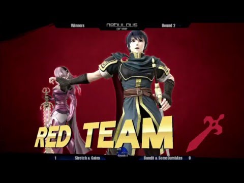 Nebulous Prime #34: Smash 4 Doubles - Stretch & Gains VS Bandit & SomeDumbAss