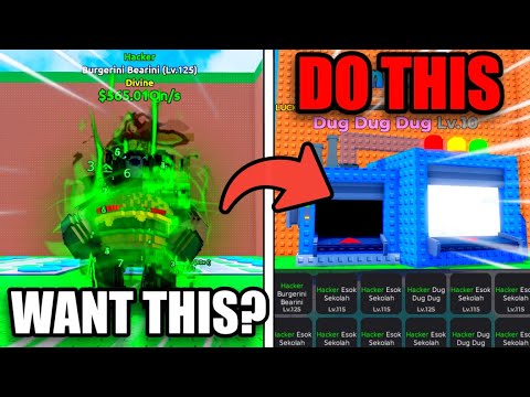 HOW TO GET DIVINE BRAINROT EASILY in ESCAPE TSUNAMI FOR BRAINROTS