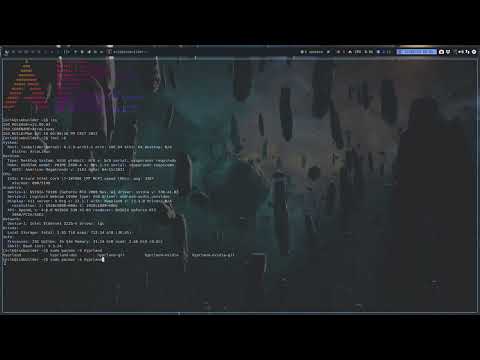 ArcoLinux : 3402 Hyprland - Nvidia GeForce RTX 2060 - nvidia-dkms - install hyprland-nvidia-git