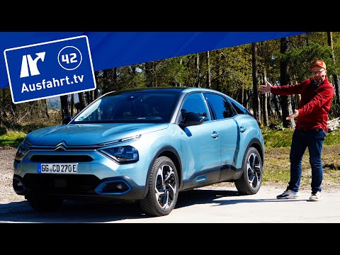 ⚡⚡⚡ 2022 Citroen e-C4 Shine - Kaufberatung, Test deutsch, Review, Fahrbericht Ausfahrt.tv