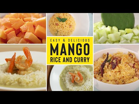 How To Make Prawn Mango Curry & Mango Rice | #StayHome & Eat Well