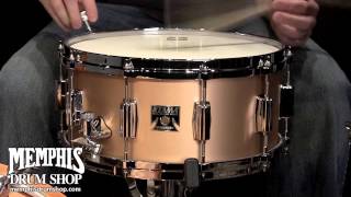 Video thumbnail for Tama 14x6.5 Limited Edition Bell Brass Snare Drum by Memphis Drum Shop