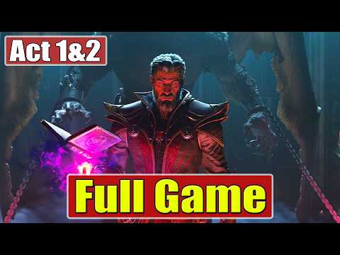DIABLO 2 RESURRECTED Warlock Walkthrough Act 1 & Act 2 [Full Game] Xbox Series X Gameplay