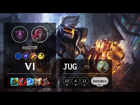 Vi Jungle vs Master Yi - EUW Master Patch 11.14