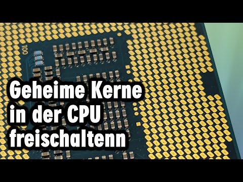 Was die Industrie versteckt - Geheime Kerne in der CPU freischalten