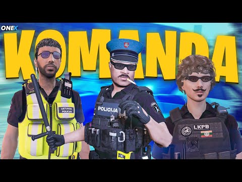 KOMANDA X? GTA ROLEPLAY LIETUVIŠKAI ( OneX.lt)