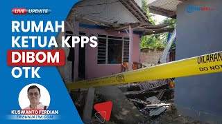 Polres Pamekasan Ungkap Kronologi Lengkap Rumah Ketua KPPS Pamekasan Rusak Diserang OTK Pakai BOM